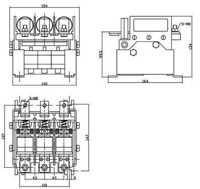 CV、CHV系列交流真空接触器